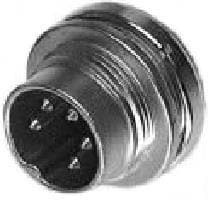 T3262-100, Circular DIN Connectors MALE RECEPTACLE 3 WAY