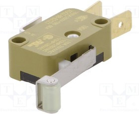 XGG2-88-S21Z1, Микропереключатель SNAP ACTION, с рычагом (с роликом), SPDT