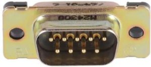 M24308/24-31Z, D-Sub MIL Spec Connectors PLG ASSY R/A 109 ZN1