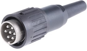 T3434501, C 091 B 7 Pole M16 Din Plug, 5A, 300 V ac, Male, Cable Mount T3434501, C 091 B 7 Pole M16 Din Plug, 5A, 300 V ac, Male, Cable Mount