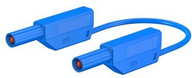 28.0124-200-23, Test lead, 32A, 600 a 1000V, Blue, 2m Lead Length