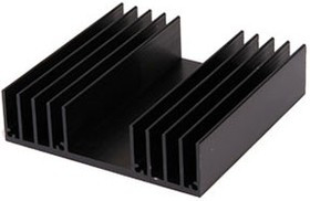 HS 145-100, радиатор алюминиевый 100x100x27