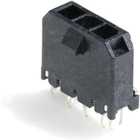 43650-0323, Headers & Wire Housings MicroFit 3.0 SR V SMT Clip 30Au 3Ckt 43650-0323, Headers & Wire Housings MicroFit 3.0 SR V SMT Clip 30Au 3Ckt