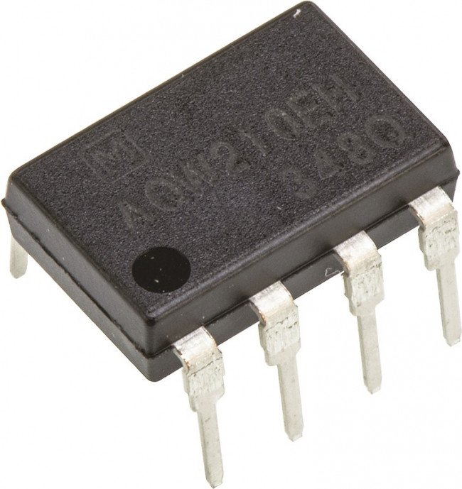 AQW210EH, Solid State Relays - PCB Mount 120MA 350V 8PIN DPST