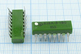 Конденсаторная сборка 1,5 мкФ&3,3x2\10&3\ DIP22x8x5\\\\\Б18А-5-1В ; ксборка 1,5 мкФ&3,3x2\10&3\ DIP2