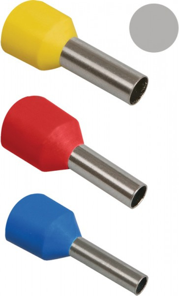 UGN10-4-004-04-09, Наконечник НШВИ 4,0-09 серый (20шт/упак)