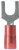 PN18-6FN-C, FORK TERMINAL, NARROW TONGUE, NYLON INSU 92B3571