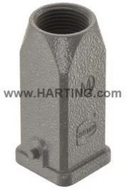 19200031443, Heavy Duty Power Connectors HAN 3A HOOD M20 TOP HAN-BRID RJ45 HYBRID