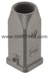 19200031443, Heavy Duty Power Connectors HAN 3A HOOD M20 TOP HAN-BRID RJ45 HYBRID