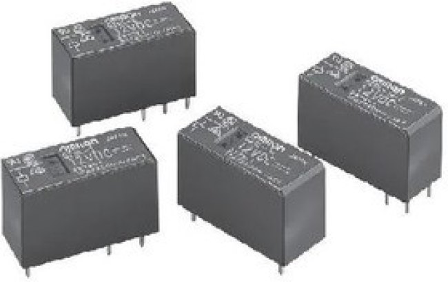 G2RL2ADC5, Power Relay 5VDC 8A DPST-NO(29x12.7x15.7)mm THT