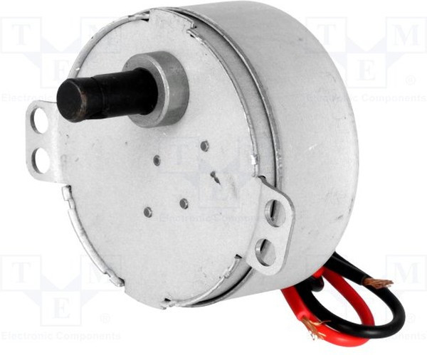 FMJ7201FB1, Двигатель: AC, синхронный, 4Вт, 220/240ВAC, 2,5об./мин, IP50