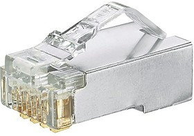 MPS588-C, MP Series Male RJ45 Connector, Cable Mount, Cat5e MPS588-C, MP Series Male RJ45 Connector, Cable Mount, Cat5e