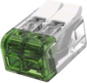 2-2834245-1, Клемма 2-проводная 0,2-4,0 кв. мм 16А/600V