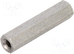 TFF-M3X25/DR144, Дистанцирующая стойка с резьбой, 25мм, Внутр.резьба: M3