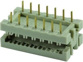09170169622, IC &amp; Component Sockets 16P DIP SOLDER PINS