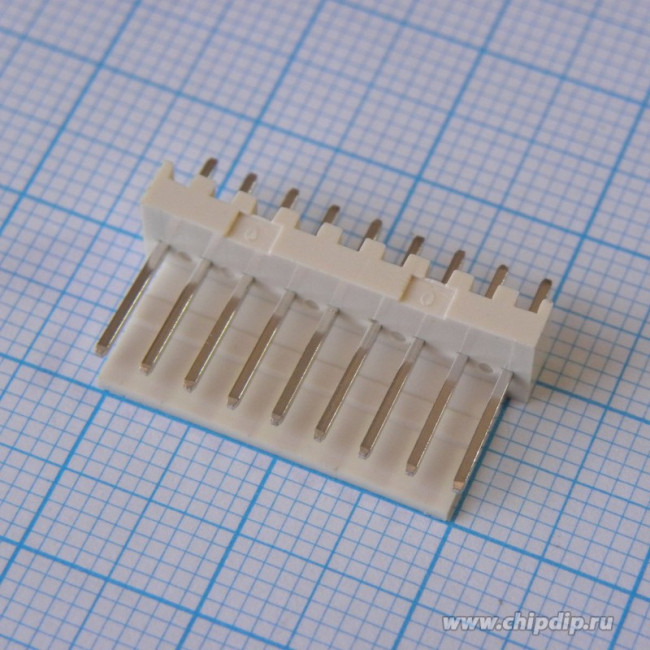 WF-9 (DS1070-9 M), Вилка на плату 2.54мм открытая 9pin