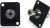 EH35MM2B, Phone Connectors 3.5MM FEED-THRU BLACK