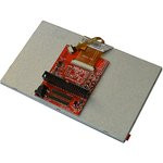 LCD-OLinuXino-7TS, 7" LCD дисплей с резистивной сенсорной панелью, совместим с платами OLinuXino