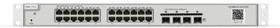 Коммутатор Reyee 24-Port Gigabit L2+ Managed Switch, 24 Gigabit RJ45 Ports, 4 SFP Ports,19-inch Rack-mountable Steel Case, Static Routing