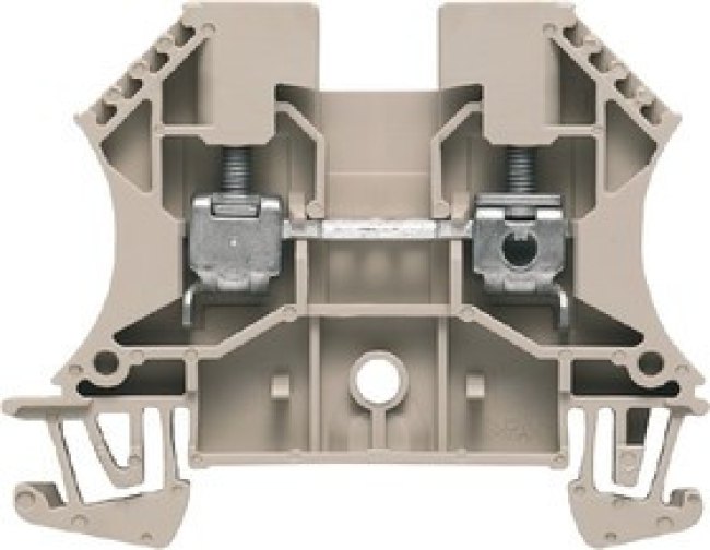 1020100000 WDU 4 Проходная клемма, Винтовое соединение, 4 mm², 800 V, 32 A, Темно-бежевый 1020100000 WDU 4 Проходная клемма, Винтовое соединение, 4 mm², 800 V, 32 A, Темно-бежевый