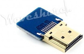 HDMI Adapter Horizontal, HDMI-разъем для шлейфа 20-пин с шагом 0.5мм, прямой разъем HDMI Adapter Horizontal, HDMI-разъем для шлейфа 20-пин с шагом 0.5мм, прямой разъем