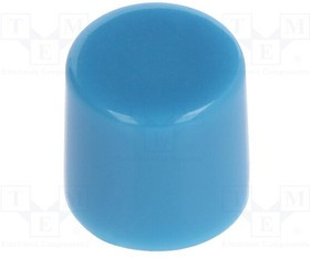 AT443G, Switch Bezels / Switch Caps .315" DIA BLUE SNAP-ON CAP