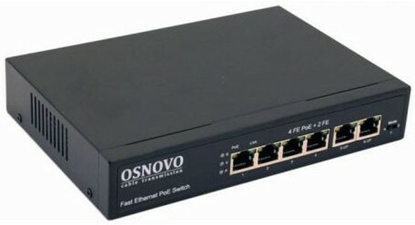 Коммутатор Osnovo SW-20600(80W) Коммутатор Osnovo SW-20600(80W)