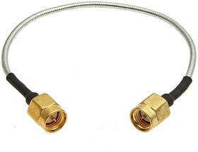 SMA-P-SMA-P-RG402-15CM, Разъём высокочастотный SMA-J-RG402-15CM-SMA-J-2, длина 15 см