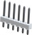 3-644456-7, MTA-100 Series Straight Through Hole Pin Header, 7 Contact(s), 2.54mm Pitch, 1 Row(s), Unshrouded 3-644456-7, MTA-100 Series Straight Through Hole Pin Header, 7 Contact(s), 2.54mm Pitch, 1 Row(s), Unshrouded
