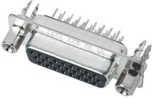 09560008385, D-Sub High Density Connectors D SUB HD MA TURNED CRIMP CONT S4 AWG