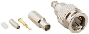 031-70335, RF Connectors / Coaxial Connectors Mini-BNC Straight Crimp Plug 031-70335, RF Connectors / Coaxial Connectors Mini-BNC Straight Crimp Plug
