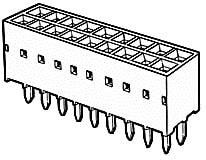 68683-330LF, Headers &amp; Wire Housings RECEPTACLE 60P