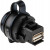 1018840000, Straight, Panel Mount, Socket Type A 2.0 IP65 USB Connector