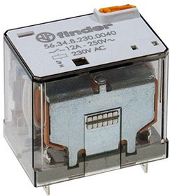 56.34.8.230.0040, Реле 230VAC 4 Form C 12А