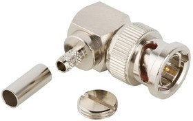 112588, RF Connectors / Coaxial Connectors BNC R/A RG 180 195 B8218