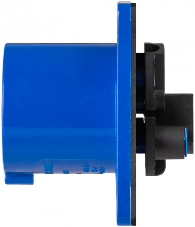 Вилка 613 скрытая 2Р+РЕ 16А 220В IP44 TDM Вилка 613 скрытая 2Р+РЕ 16А 220В IP44 TDM