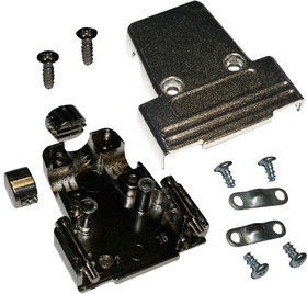 975T015-020R121, D SUB BACKSHELL, 90DEG/180DEG, SIZE DA