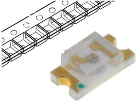 LL-S150BC-B4-1B, LED; SMD; 1206; blue; 14?22mcd; 3.2x1.6x1.1mm; 120°; 3.5?4V; 20mA LL-S150BC-B4-1B, LED; SMD; 1206; blue; 14?22mcd; 3.2x1.6x1.1mm; 120°; 3.5?4V; 20mA
