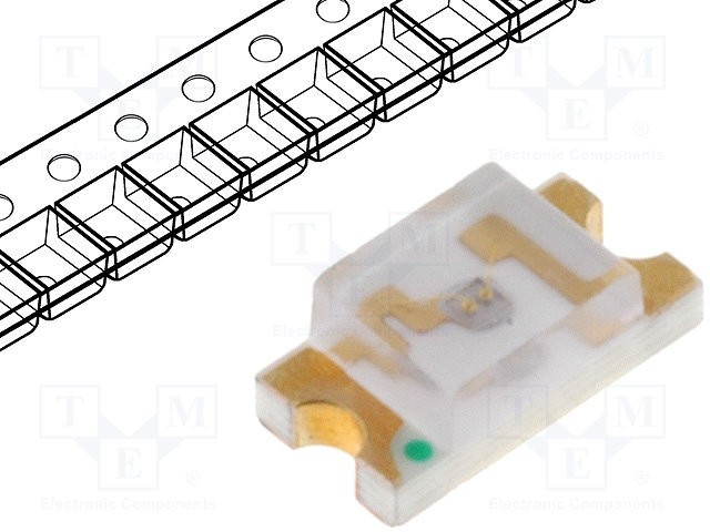 LL-S150BC-B4-1B, LED; SMD; 1206; blue; 14?22mcd; 3.2x1.6x1.1mm; 120°; 3.5?4V; 20mA LL-S150BC-B4-1B, LED; SMD; 1206; blue; 14?22mcd; 3.2x1.6x1.1mm; 120°; 3.5?4V; 20mA