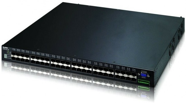Коммутатор ZYXEL XGS4700-48F Layer 3+ Gigabit Switch with 48 SFP slots and 2 expansion slots
