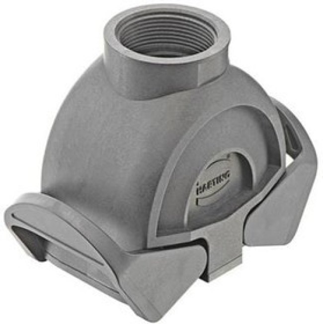 19410100722, Heavy Duty Power Connectors Han-Eco 10B coupler without gland 19410100722, Heavy Duty Power Connectors Han-Eco 10B coupler without gland