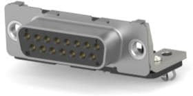 106506-2, D-Sub High Density Connectors 15P RCPT R/A BRDLOCK 106506-2, D-Sub High Density Connectors 15P RCPT R/A BRDLOCK