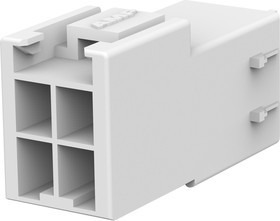 179465-1, Корпус разъема, Power Double Lock, Гнездо, 4 вывод(-ов), 3.96 мм