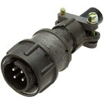 2РМДТ18КПН4Ш5В1В, Вилка на кабель с прямым патрубком для неэкранированного кабеля