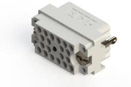 516-020-000-302, RACK &amp; PANEL CONNECTOR, PLUG, 20 POSITION