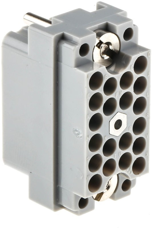 516-020-000-302, RACK &amp; PANEL CONNECTOR, PLUG, 20 POSITION