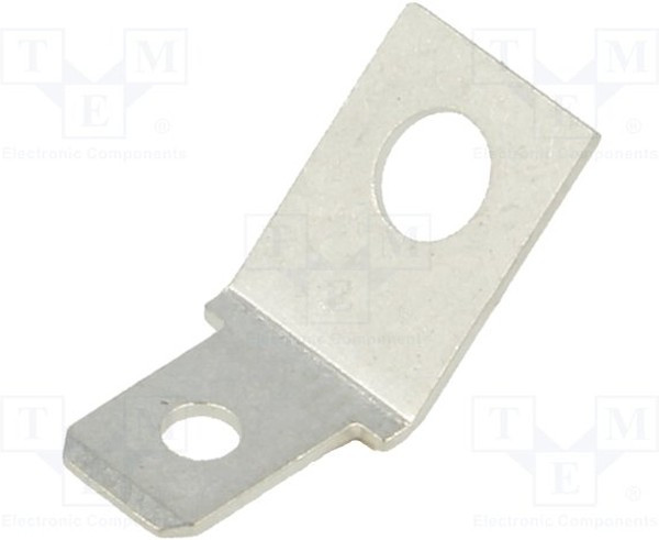 KEYS4095, Наконечник: плоский, 4,7мм, 0,5мм, "папа", M3, винтами, латунь