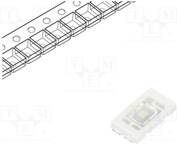 LTW-5630SD530, LED; SMD; 5630; green; 36?64lm; 5.3x3x0.77mm; 120°; 3?3.8V; 150mA