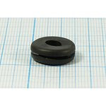 Изоляционная втулка проходная 6x5x1,8x16, материал резина, черный, MI 6x5