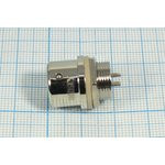 Разъем (быстроразъемный) XS12K4P-M вилка, контакты 4P, диаметр B12, монтаж на блок, XS12K4P-M